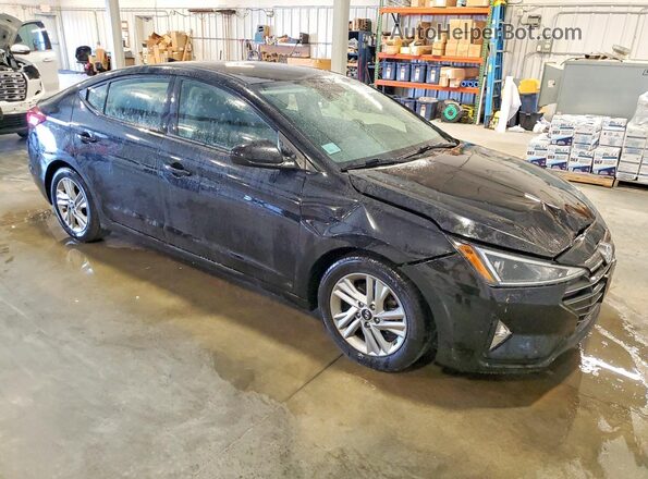 5NPD84LF5LH601249 2020 HYUNDAI ELANTRA Black Przód prawy