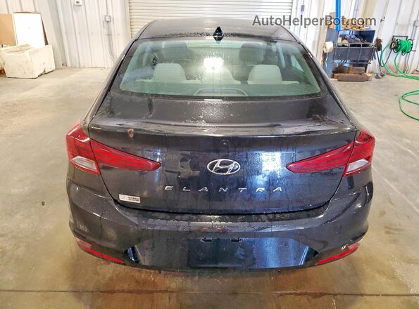 5NPD84LF5LH601249 2020 HYUNDAI ELANTRA Black Widok z tyłu