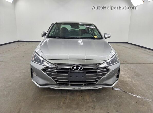 5NPD84LF5LH630248 2020 HYUNDAI ELANTRA Silver Front view