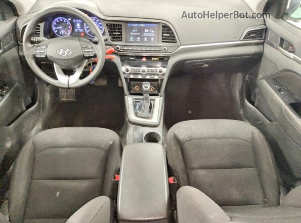 5NPD84LF5LH630248 2020 HYUNDAI ELANTRA Silver Dashboard view