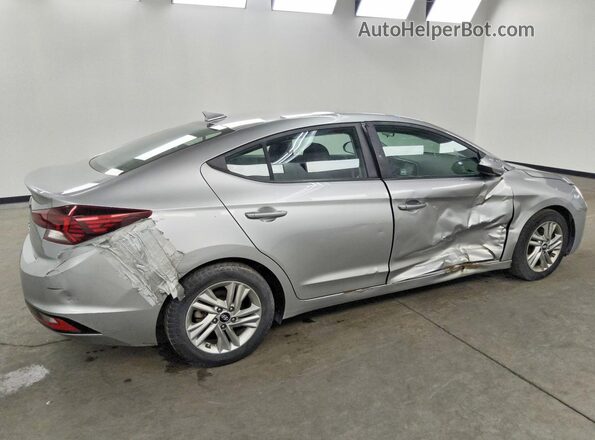 5NPD84LF5LH630248 2020 HYUNDAI ELANTRA Silver Rear right