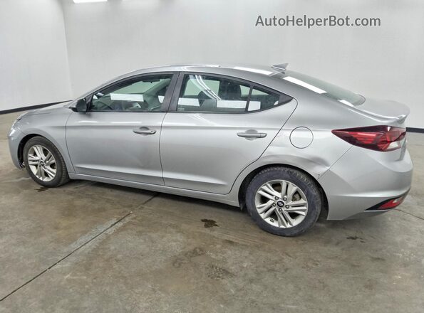 5NPD84LF5LH630248 2020 HYUNDAI ELANTRA Silver Rear left