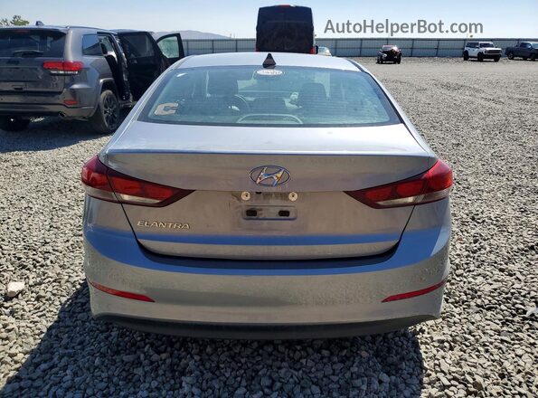 5NPD84LF6HH000214 2017 HYUNDAI ELANTRA Silver უკანა ხედი