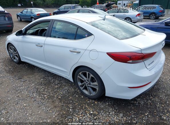 5NPD84LF6HH005381 2017 HYUNDAI ELANTRA Белый Задняя левая четверть