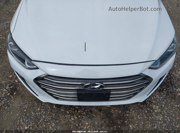 5NPD84LF6HH005381 2017 HYUNDAI ELANTRA Белый Вид спереди
