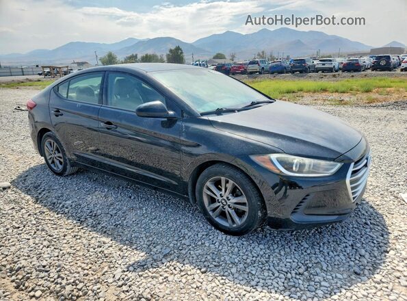 5NPD84LF6HH009446 2017 HYUNDAI ELANTRA Black Передня права чверть