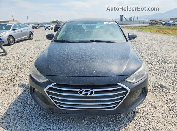 5NPD84LF6HH009446 2017 HYUNDAI ELANTRA Black Вид спереду