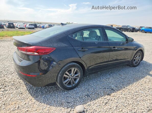 5NPD84LF6HH009446 2017 HYUNDAI ELANTRA Black Задня права чверть