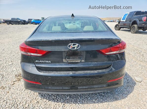 5NPD84LF6HH009446 2017 HYUNDAI ELANTRA Black Вид ззаду
