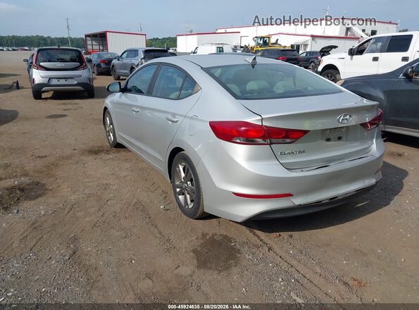 5NPD84LF6HH015456 2017 HYUNDAI ELANTRA Silver Trasero izquierdo