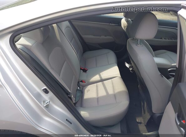 5NPD84LF6HH015456 2017 HYUNDAI ELANTRA Silver Vista de la etiqueta del VIN