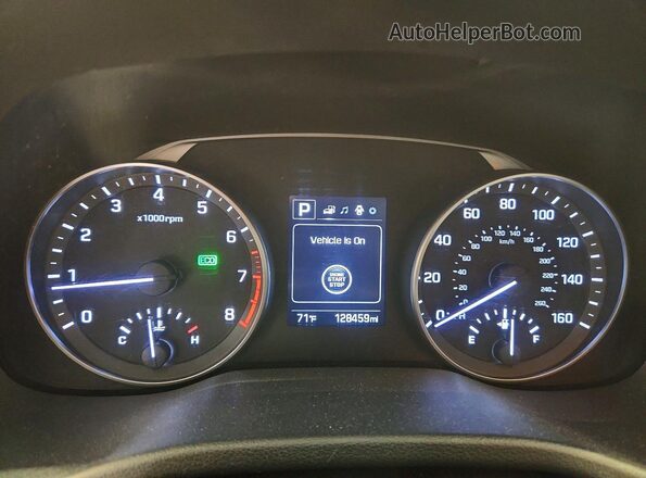 5NPD84LF6HH015621 2017 HYUNDAI ELANTRA Желто-коричневый Вид щитка приборов