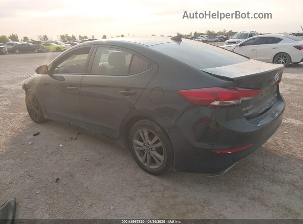 5NPD84LF6HH029468 2017 HYUNDAI ELANTRA Black Tył lewy