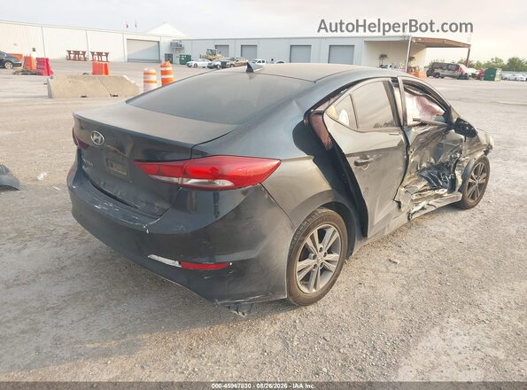 5NPD84LF6HH029468 2017 HYUNDAI ELANTRA Black Tył prawy
