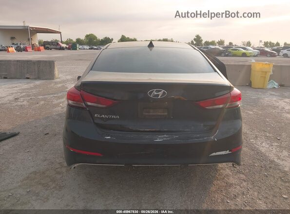 5NPD84LF6HH029468 2017 HYUNDAI ELANTRA Black 