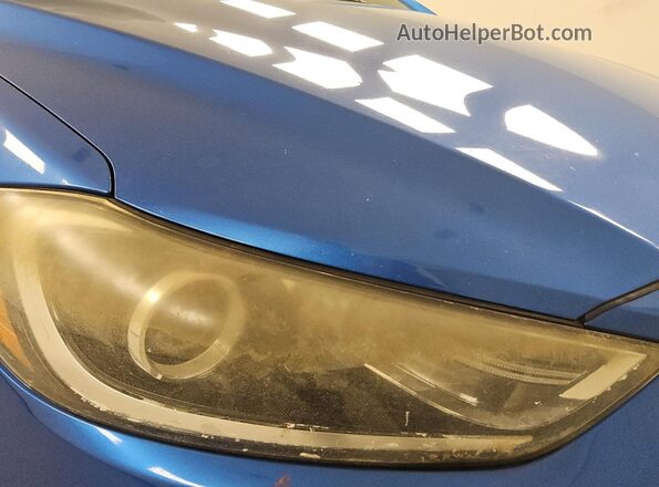 5NPD84LF6HH032158 2017 HYUNDAI ELANTRA Синий 