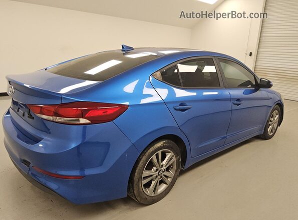 5NPD84LF6HH032158 2017 HYUNDAI ELANTRA Синий 