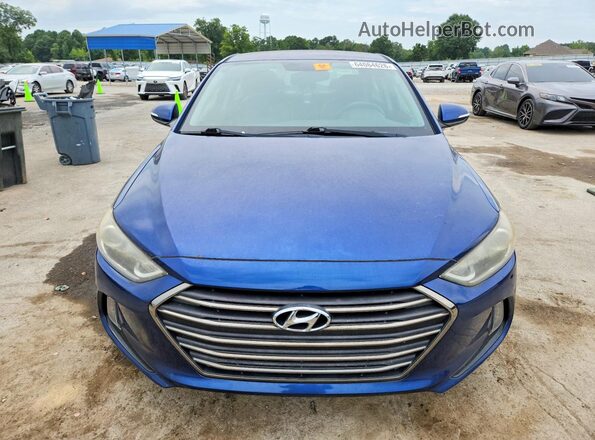 5NPD84LF6HH040390 2017 HYUNDAI ELANTRA Blue Դիմացի տեսք