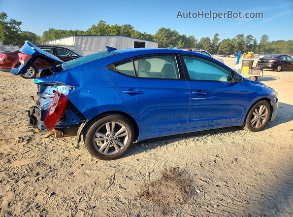 5NPD84LF6HH047890 2017 HYUNDAI ELANTRA Blue Вид спереду