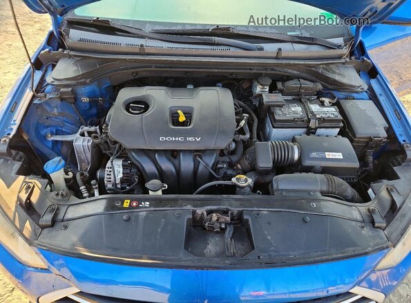 5NPD84LF6HH047890 2017 HYUNDAI ELANTRA Blue 