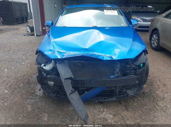 5NPD84LF6HH060400 2017 HYUNDAI ELANTRA Синий Вид спереди