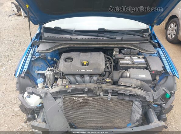 5NPD84LF6HH060400 2017 HYUNDAI ELANTRA Синий Вид сзади