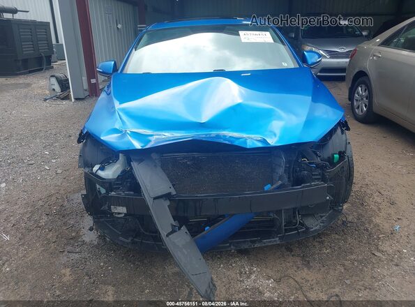 5NPD84LF6HH060400 2017 HYUNDAI ELANTRA Синий Вид задней части салона