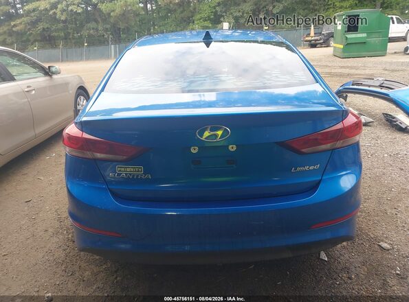 5NPD84LF6HH060400 2017 HYUNDAI ELANTRA Синий 