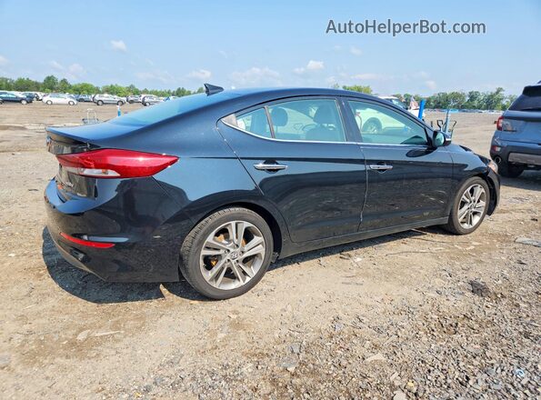 5NPD84LF6HH060770 2017 HYUNDAI ELANTRA Black Tył prawy