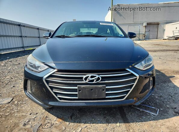 5NPD84LF6HH060770 2017 HYUNDAI ELANTRA Black Widok z przodu