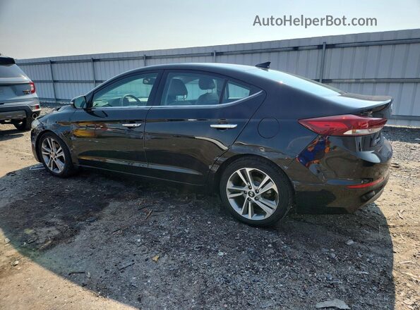 5NPD84LF6HH060770 2017 HYUNDAI ELANTRA Black Tył lewy