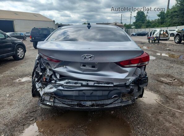 5NPD84LF6HH088570 2017 HYUNDAI ELANTRA Silver Вид ззаду