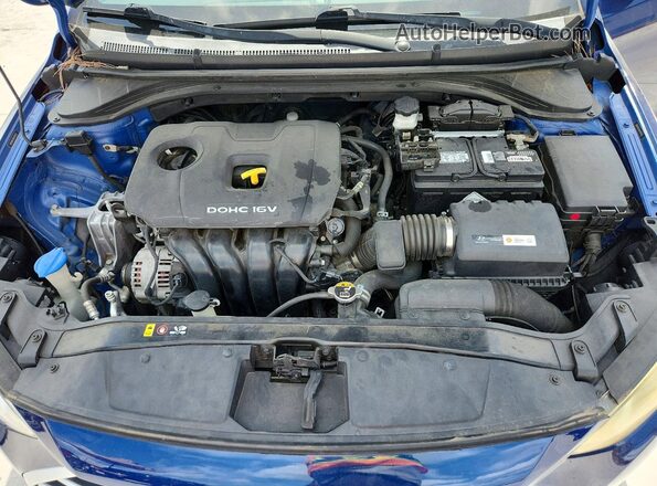5NPD84LF6HH091453 2017 HYUNDAI ELANTRA Blue Widok wnętrza z tyłu