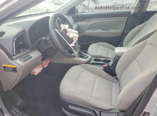 5NPD84LF6HH106212 2017 HYUNDAI ELANTRA Silver Սարքավորումների վահանակի տեսք