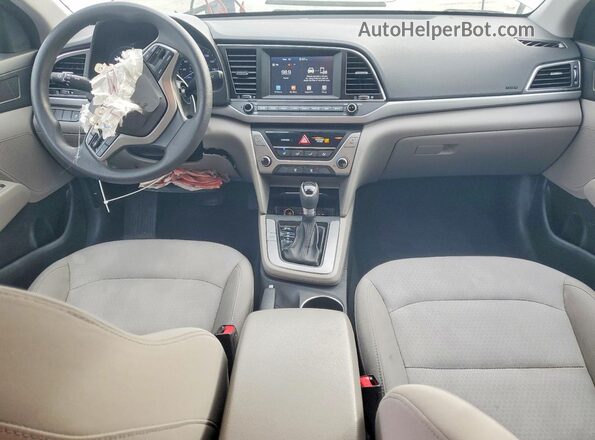 5NPD84LF6HH106212 2017 HYUNDAI ELANTRA Silver Հետևի նստատեղերի տեսք