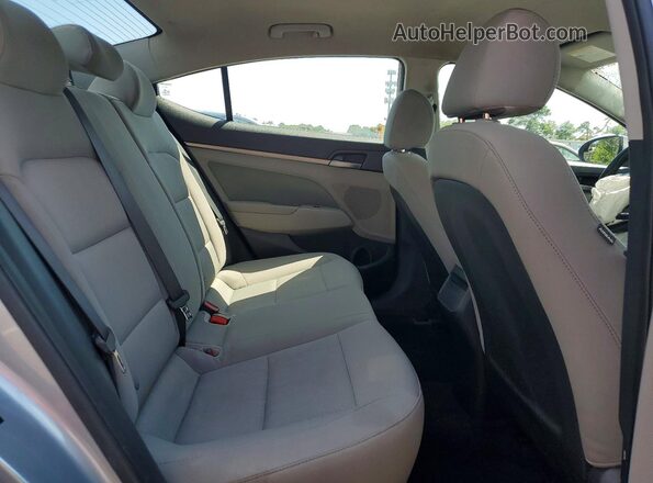 5NPD84LF6HH114505 2017 HYUNDAI ELANTRA Серебряный Вид задних сидений