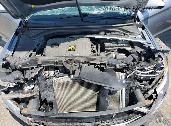 5NPD84LF6HH114505 2017 HYUNDAI ELANTRA Серебряный Вид задней части салона