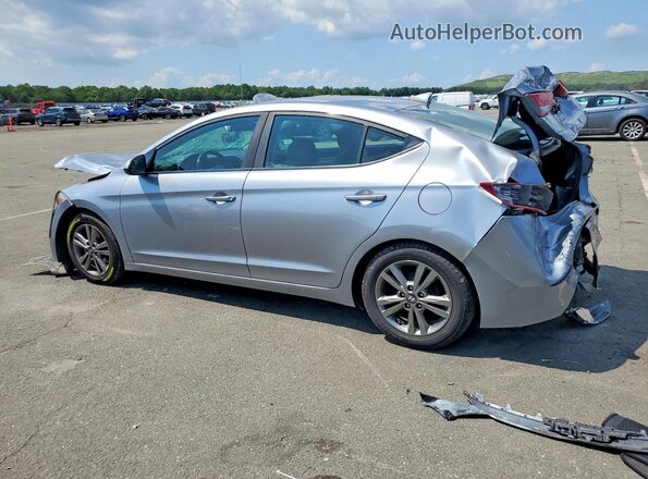 5NPD84LF6HH114505 2017 HYUNDAI ELANTRA Серебряный Задняя левая четверть