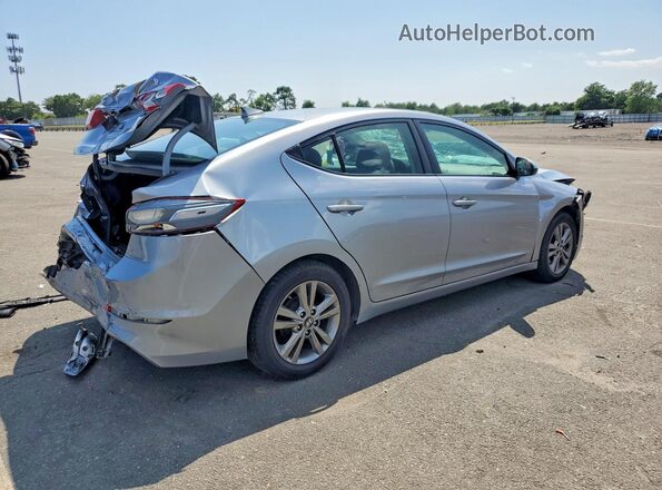 5NPD84LF6HH114505 2017 HYUNDAI ELANTRA Серебряный Задняя правая четверть