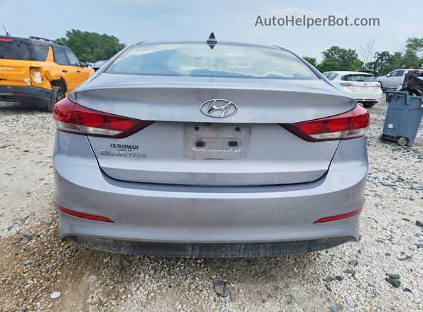 5NPD84LF6HH121132 2017 HYUNDAI ELANTRA Silver Հետևի տեսք