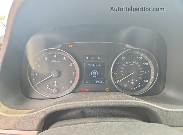 5NPD84LF6HH121132 2017 HYUNDAI ELANTRA Silver Սարքավորումների վահանակի տեսք