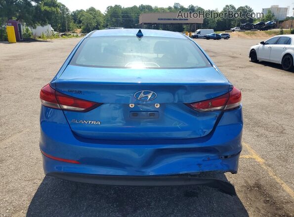 5NPD84LF6HH121678 2017 HYUNDAI ELANTRA Blue Հետևի տեսք