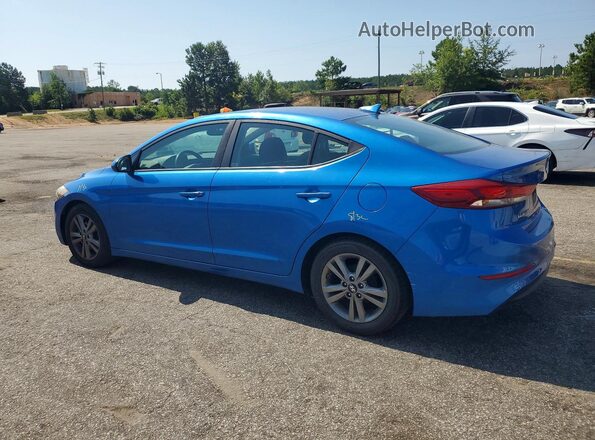 5NPD84LF6HH121678 2017 HYUNDAI ELANTRA Blue Հետևի ձախ