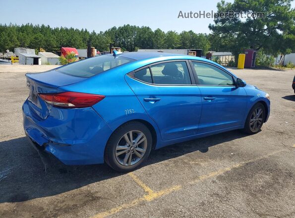 5NPD84LF6HH121678 2017 HYUNDAI ELANTRA Blue Հետևի աջ