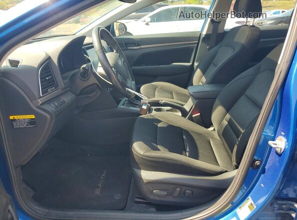 5NPD84LF6HH121678 2017 HYUNDAI ELANTRA Blue Սալոնի դիմացի տեսք
