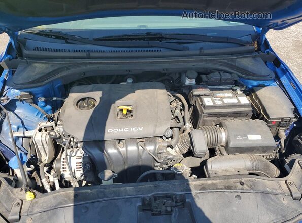 5NPD84LF6HH121678 2017 HYUNDAI ELANTRA Blue Սալոնի հետևի տեսք