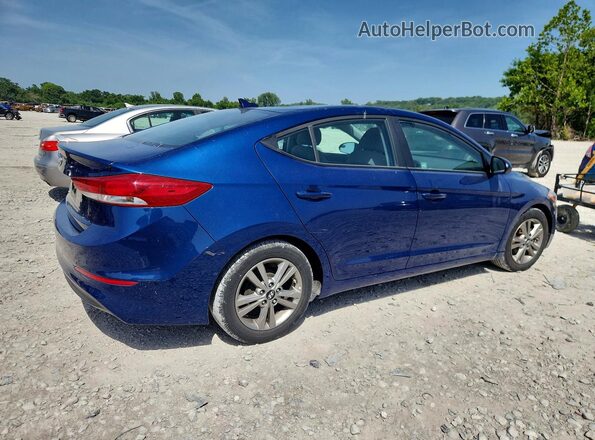 5NPD84LF6HH121809 2017 HYUNDAI ELANTRA Blue Tył prawy
