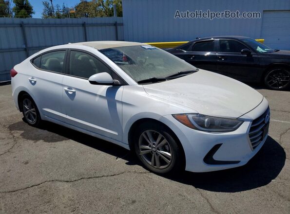 5NPD84LF6HH123723 2017 HYUNDAI ELANTRA White Առջևի աջ