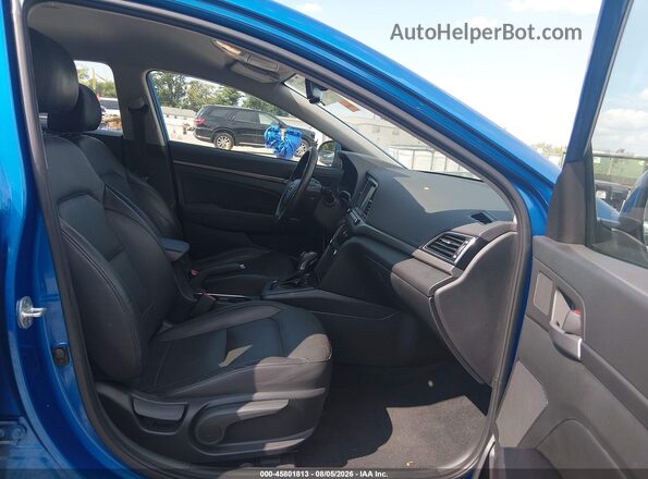 5NPD84LF6HH127917 2017 HYUNDAI ELANTRA Blue Vista interior delantera