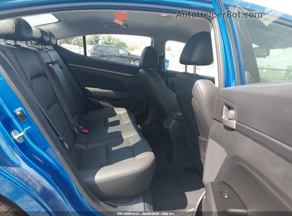 5NPD84LF6HH127917 2017 HYUNDAI ELANTRA Blue Vista de la etiqueta del VIN